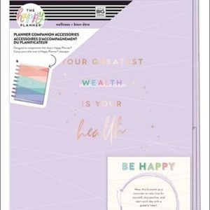 NWT Happy Planner Wellness Companion Pack